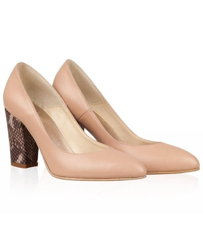 Pantofi din piele naturala N80 - orice culoare