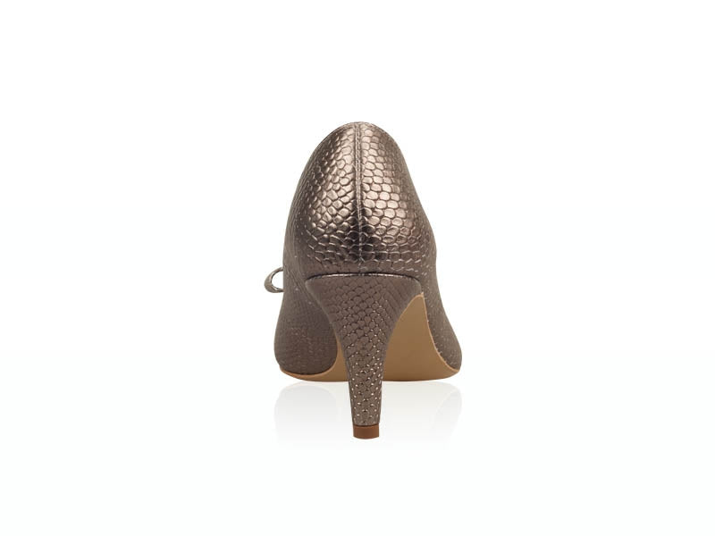 Pantofi Stiletto Piele Bronz Funda N33 - orice culoare