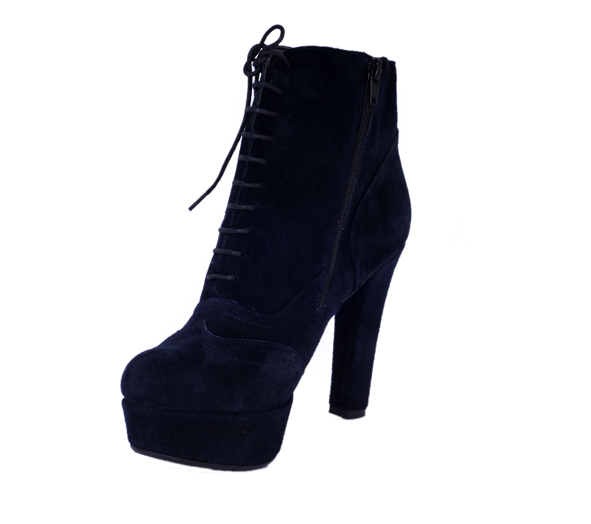 Botine Foxy piele intoarsa siret disponibile pe orice culoare