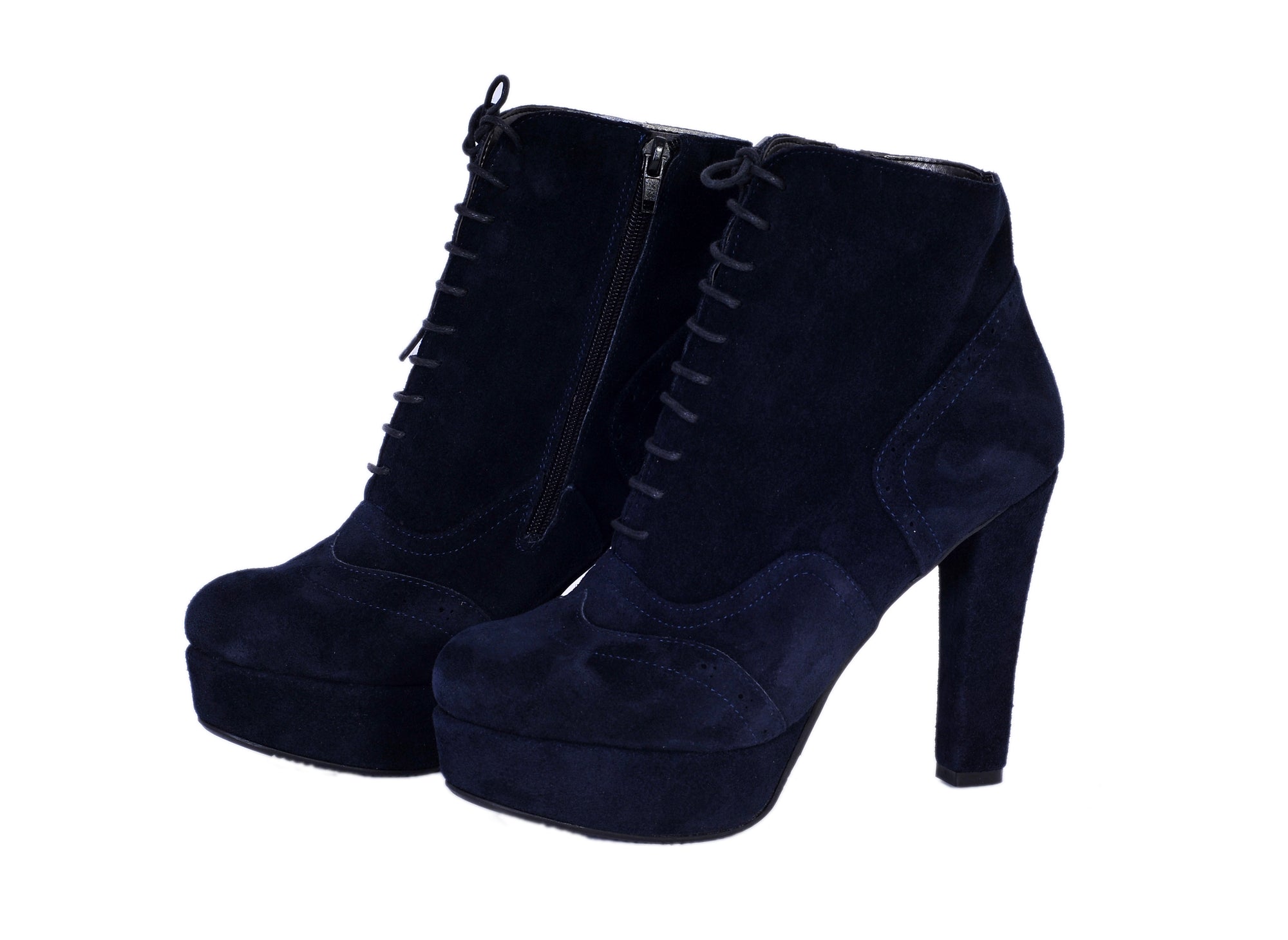 Botine Foxy piele intoarsa siret disponibile pe orice culoare