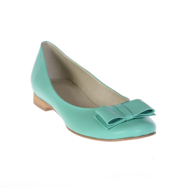 Balerini piele naturala Chic Vernil disponibili pe orice culoare