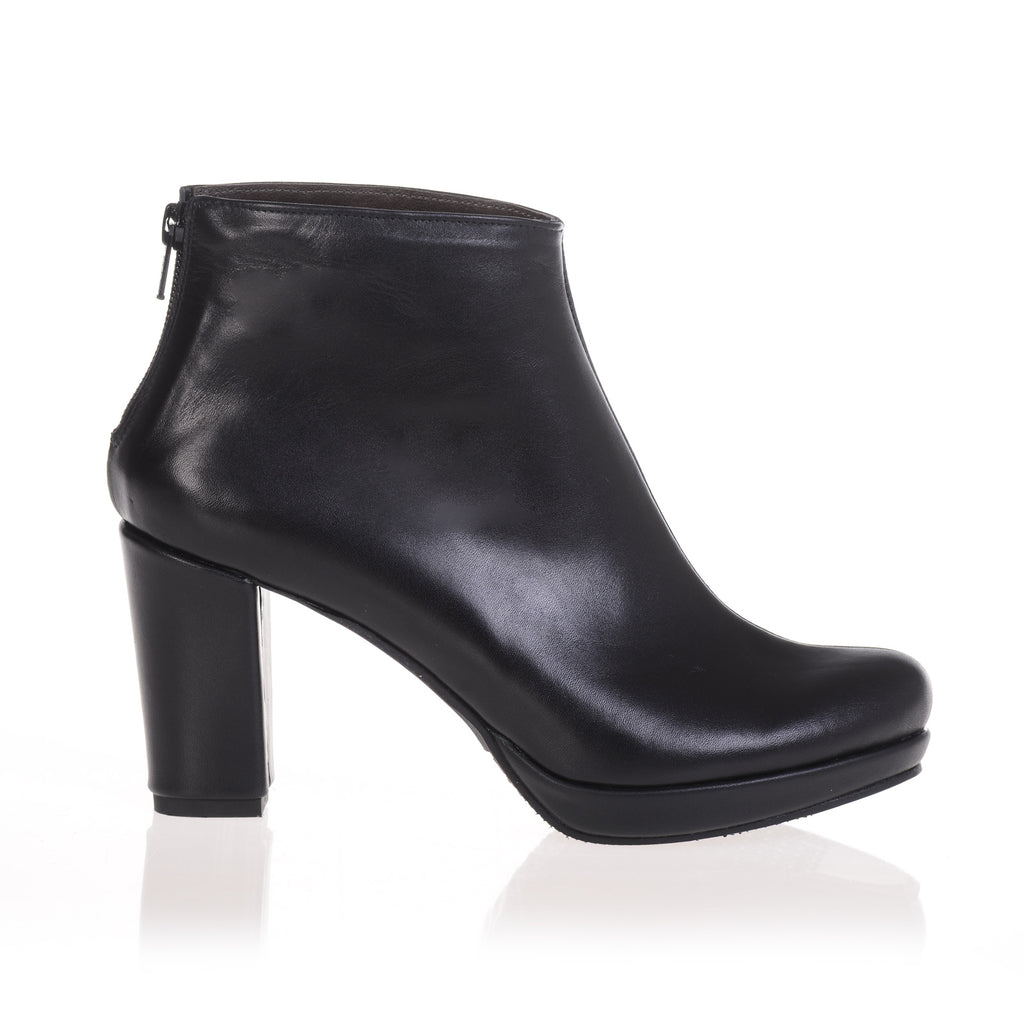 Botine dama Mini negru cu toc - orice culoare