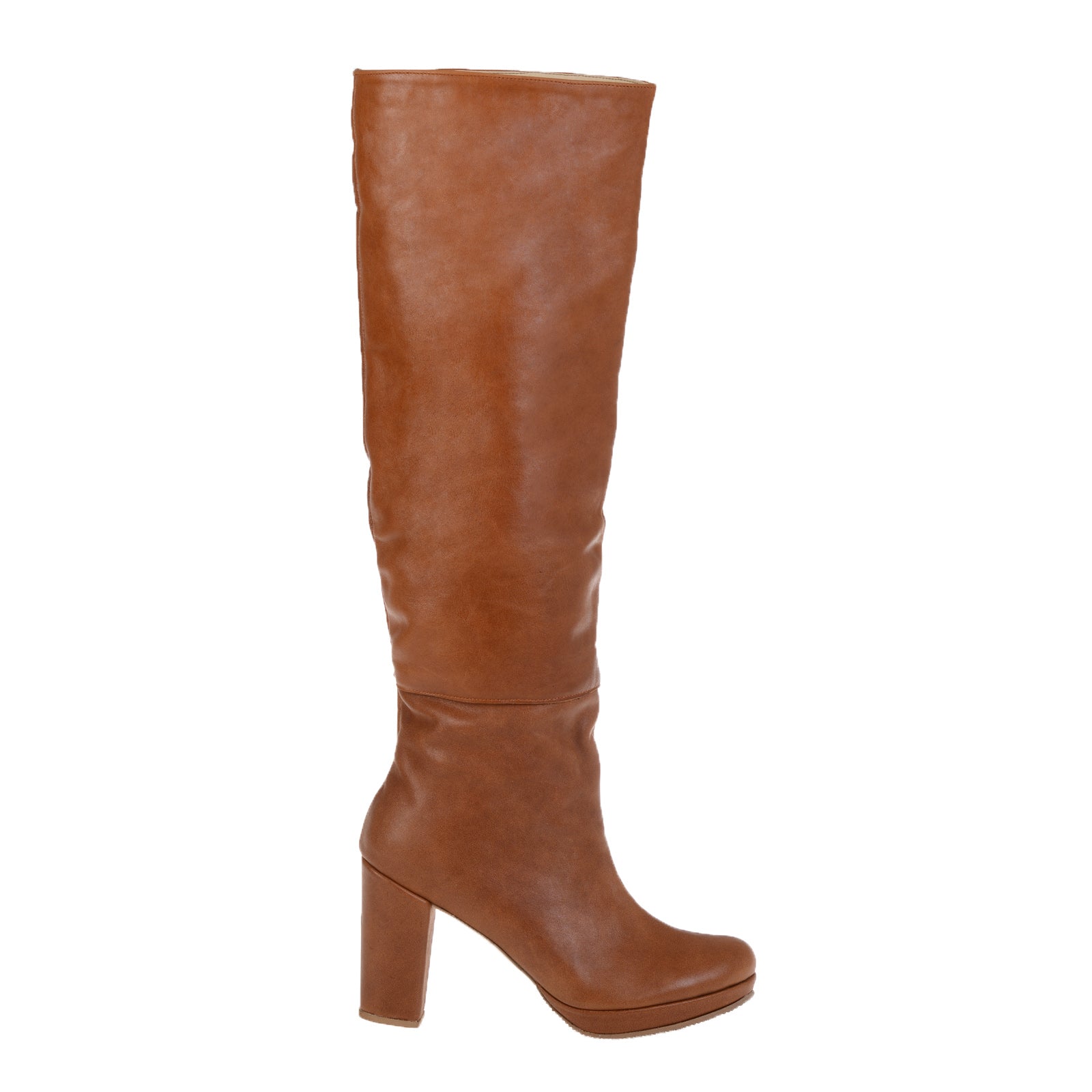 Cizme piele cu toc Casual Camel - orice culoare