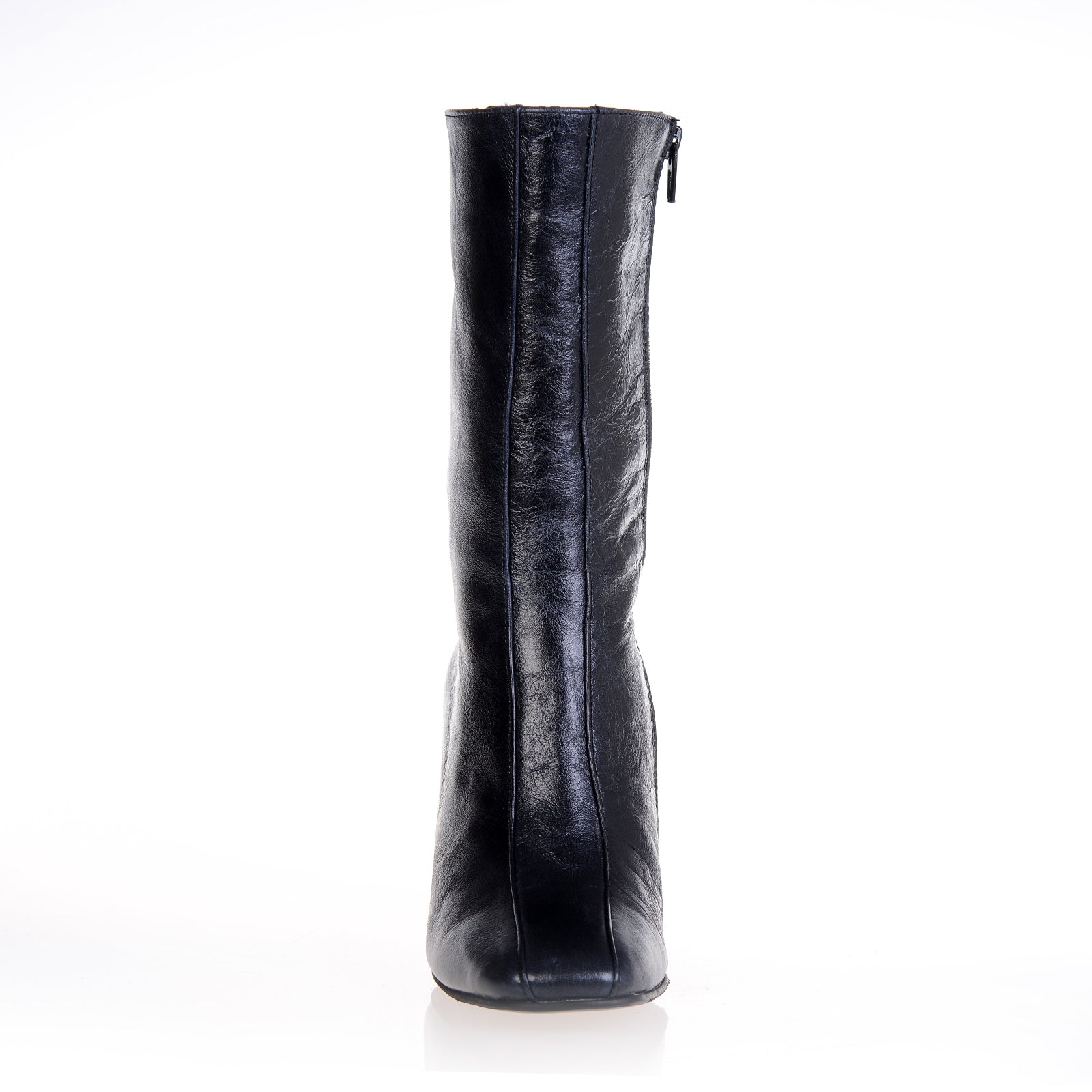 Botine piele Chic Madame Negru