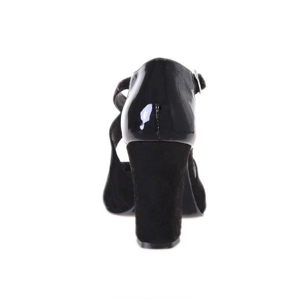 Sandale piele naturala Moni Negru  Orice culoare