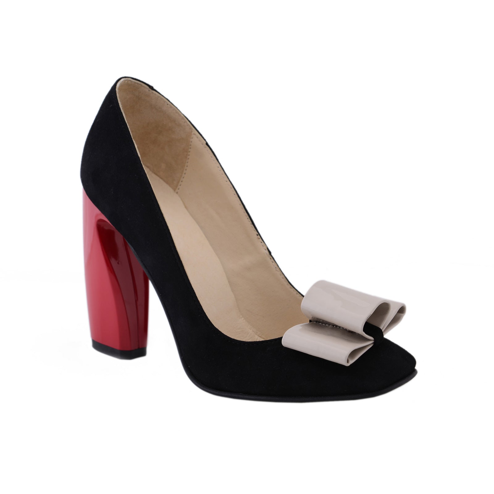 Pantofi piele Chic Madame Crook Combi - disponibili pe orice culoare