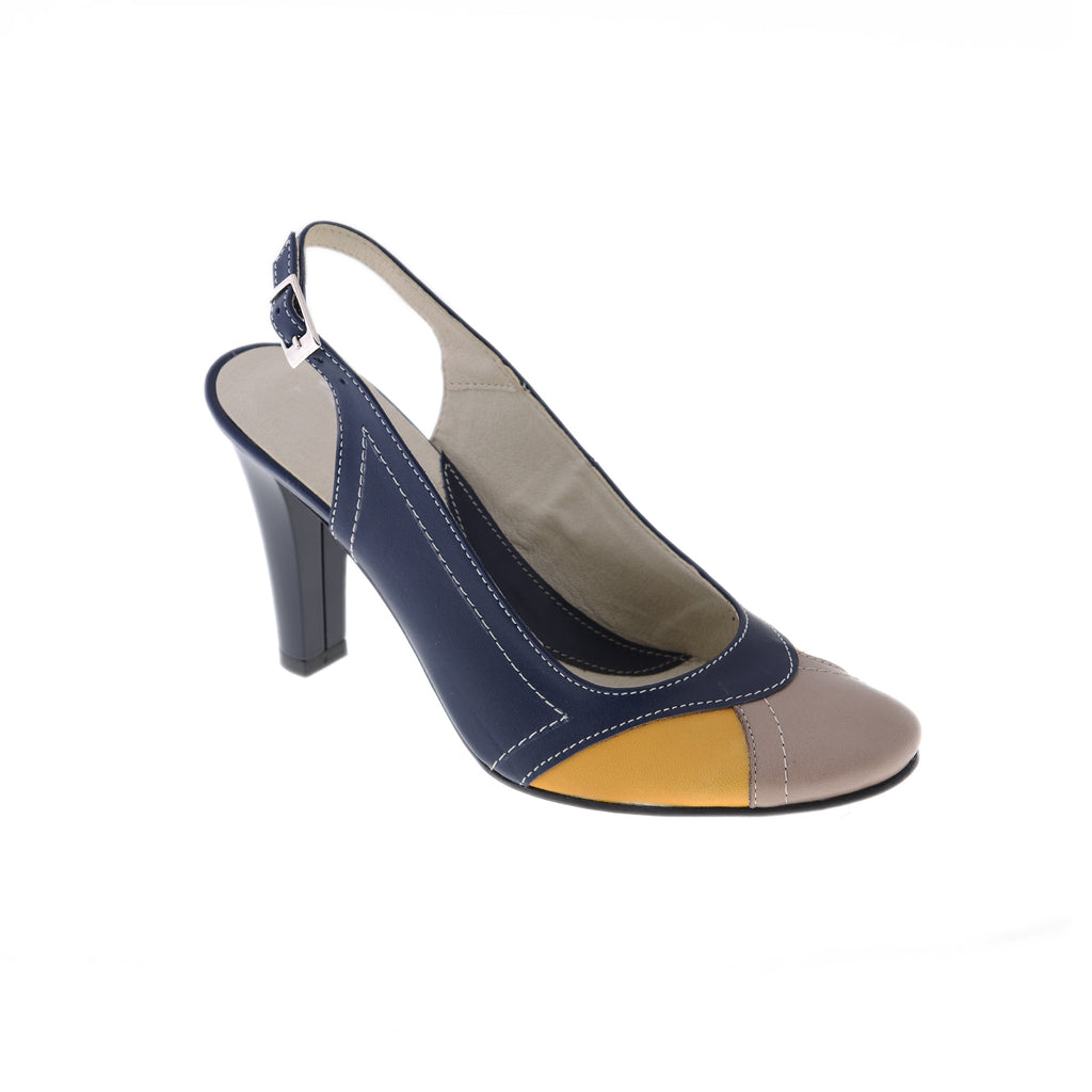 Pantofi piele naturala Madame2 decupat, disponibili pe orice culoare