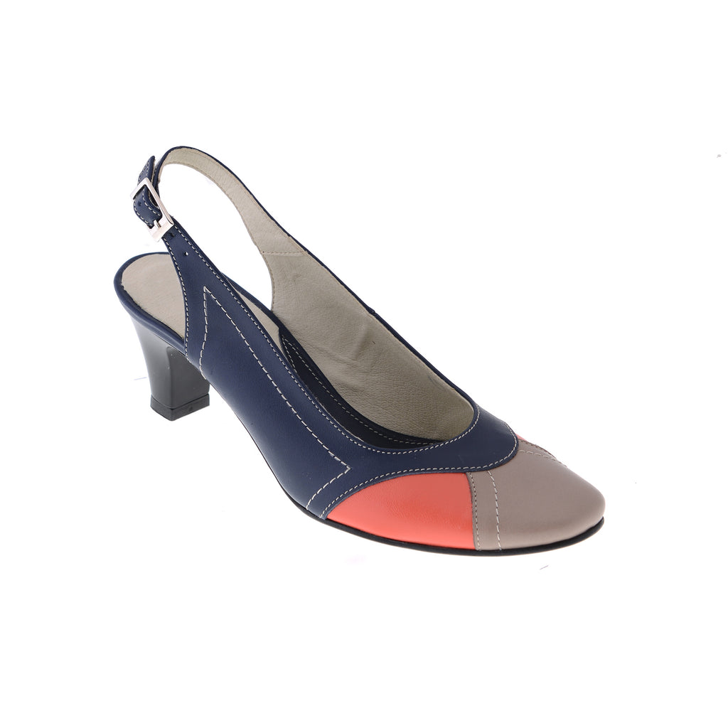 Pantofi piele naturala Madame1 decupat, disponibili pe orice culoare