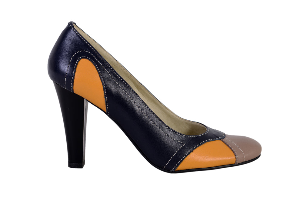 Pantofi piele naturala Madame2, disponibili pe orice culoare