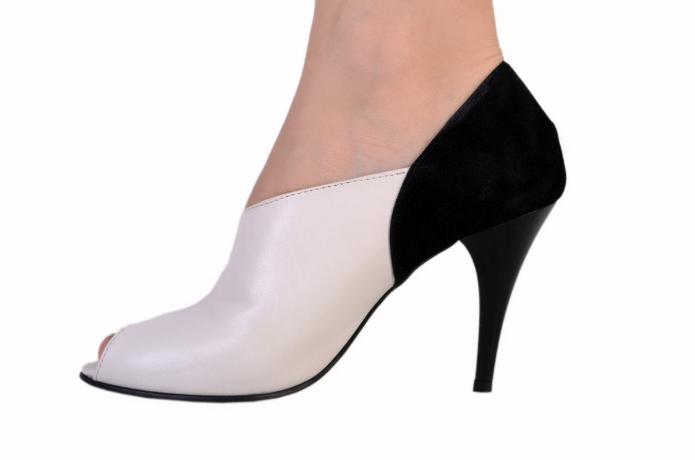 Pantofi Lili din piele naturala,disponibili pe orice combinatie de culori