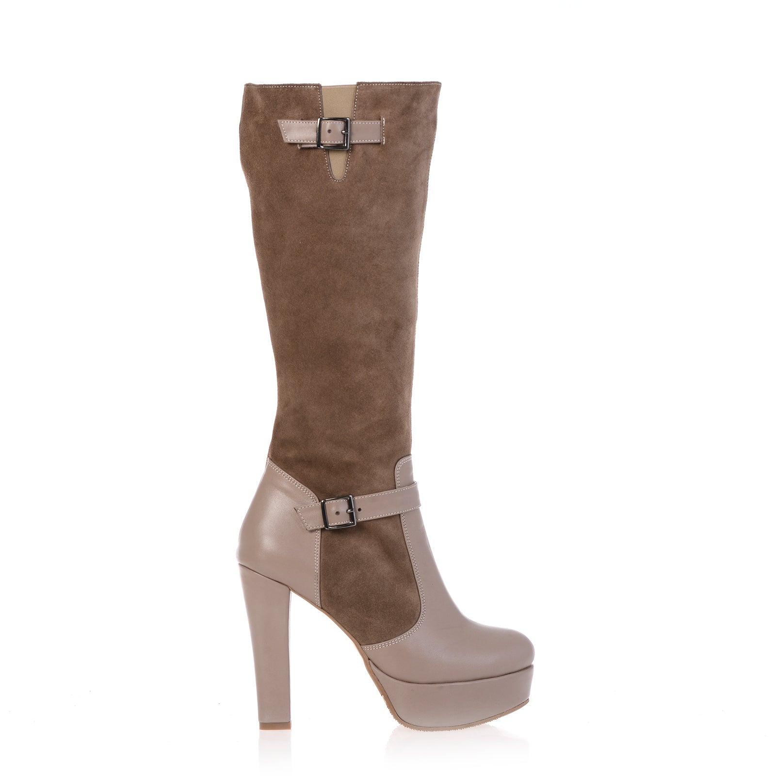 Cizme Lady N piele naturala Capucino disponibile pe orice culoare!