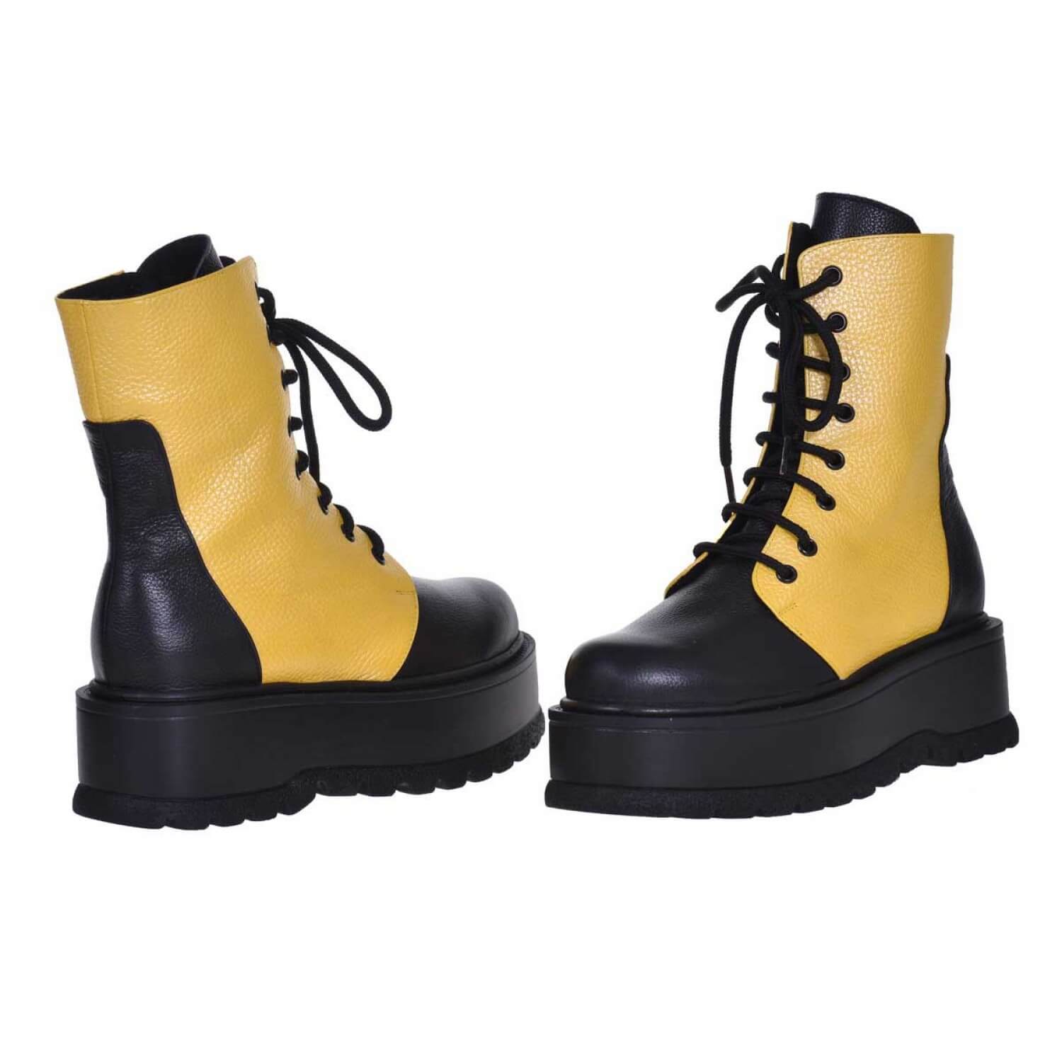 Bocanci piele naturala S17 - Orice Culoare