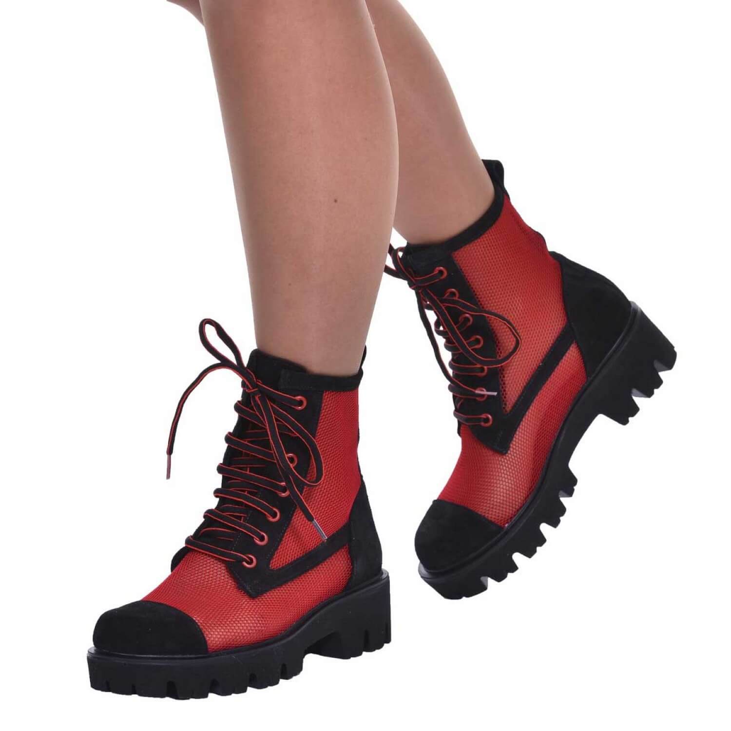 Bocanci piele naturala S22 - Orice Culoare