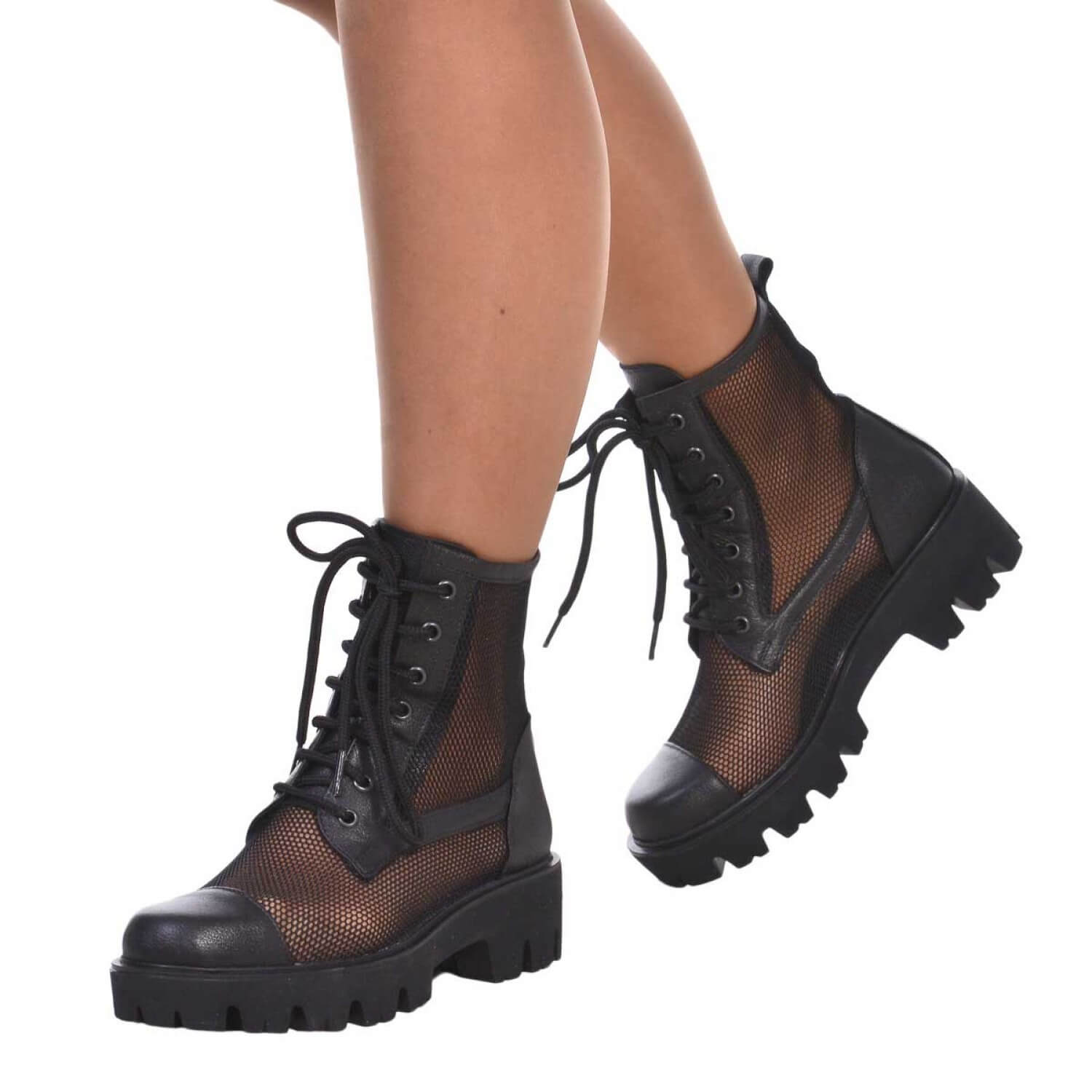 Bocanci piele naturala S23 - Orice Culoare
