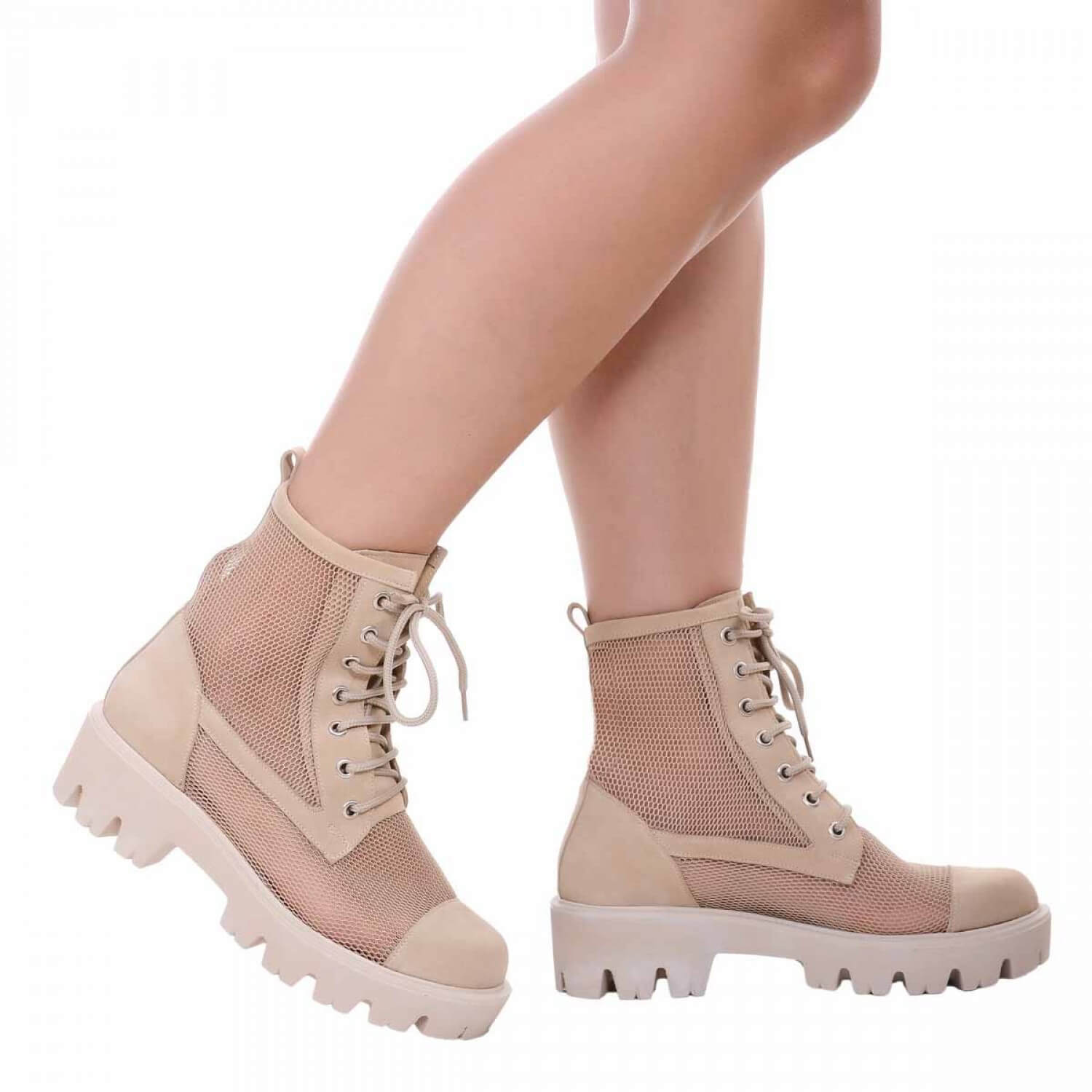 Bocanci piele naturala S24 - Orice Culoare