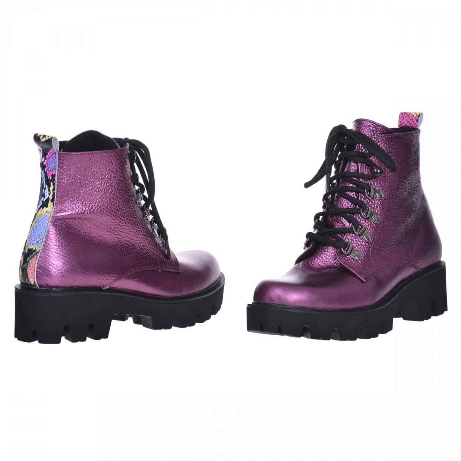 Bocanci piele naturala S26 - Orice Culoare
