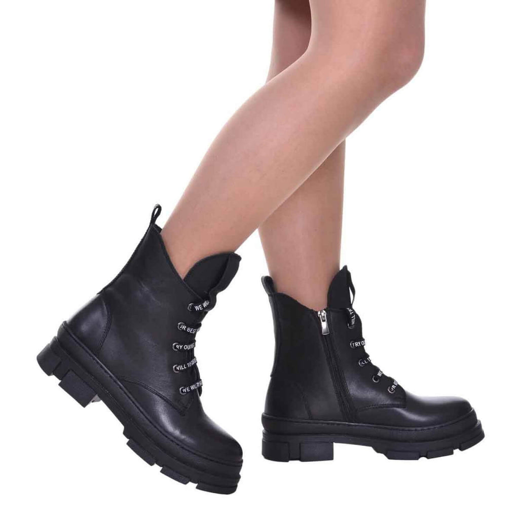 Bocanci piele naturala S27 - Orice Culoare