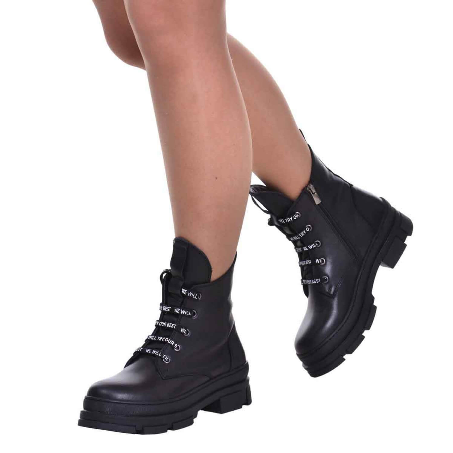 Bocanci piele naturala S27 - Orice Culoare