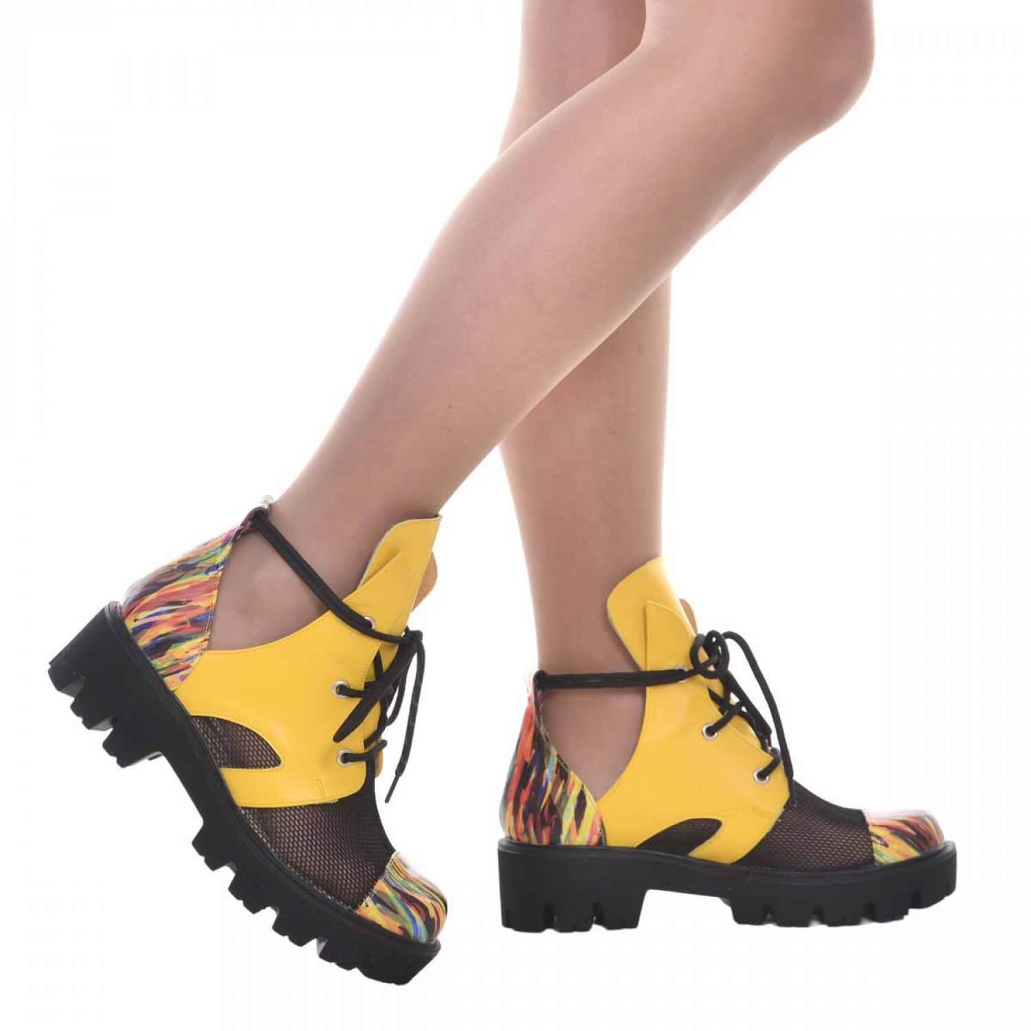 Ghete piele naturala S32 - Orice Culoare