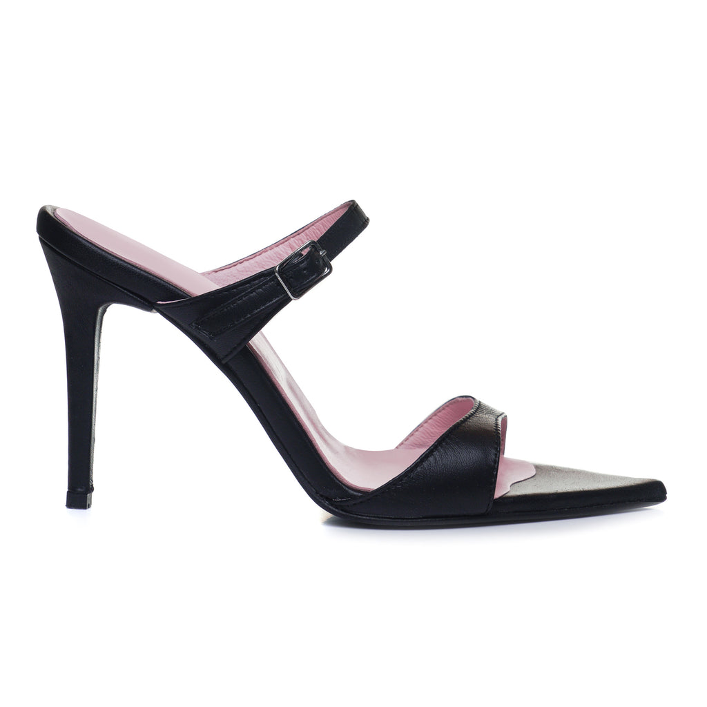 Saboti Eleganti Piele Naturala negru Luna E27  -orice culoare