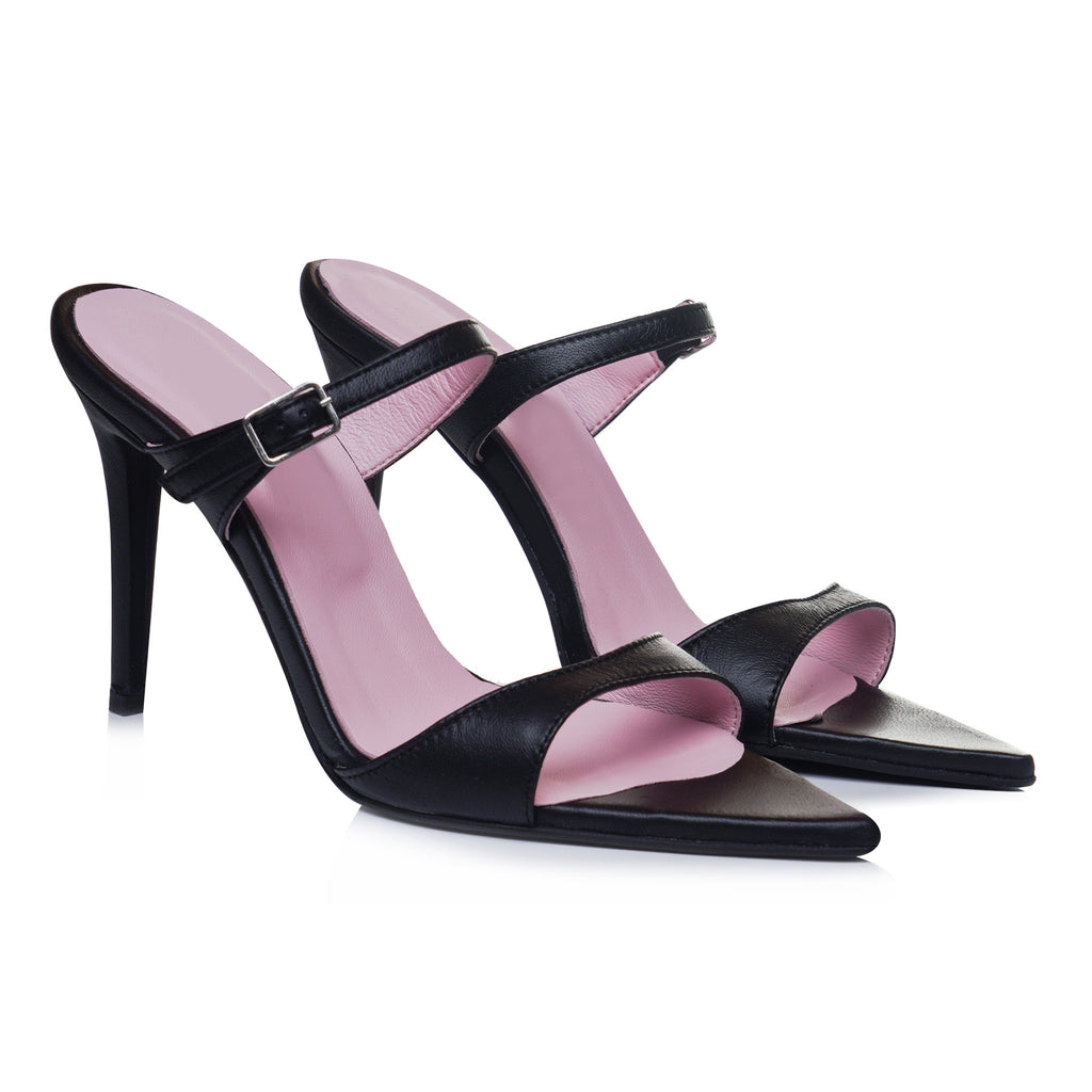Saboti Eleganti Piele Naturala negru Luna E27  -orice culoare