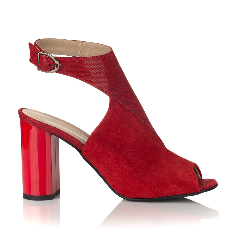 Sandale Piele Intoarsa Rosie Elisa C10 - orice culoare