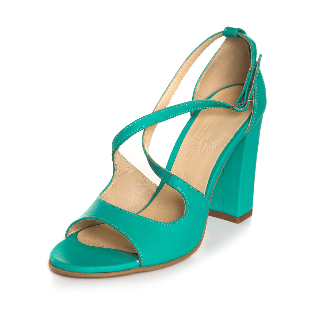 Sandale Piele Turcoaz Iris E2  - orice culoare