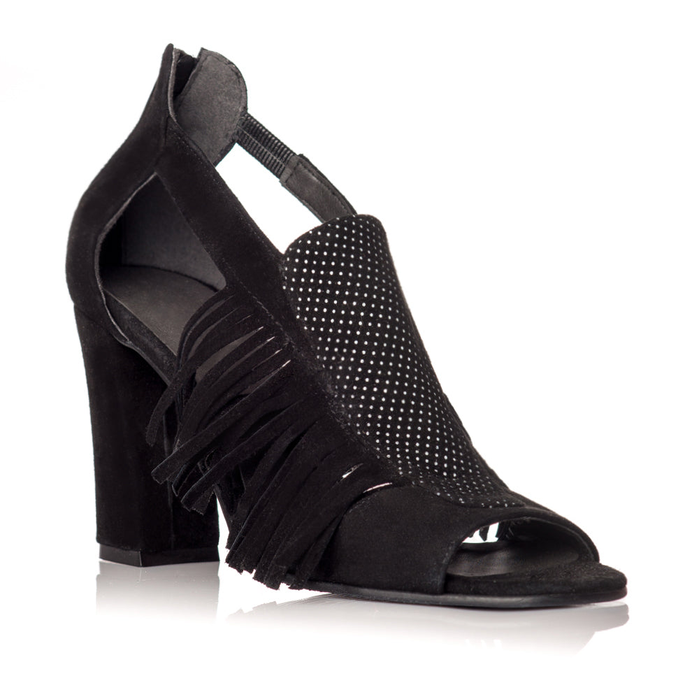 Sandale dama piele cu franjuri Vendetta - Orice culoare