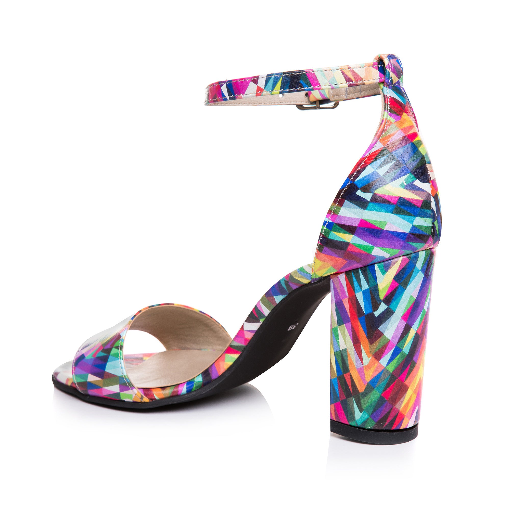Sandale Piele Colorata Model Stylish - Orice Culoare