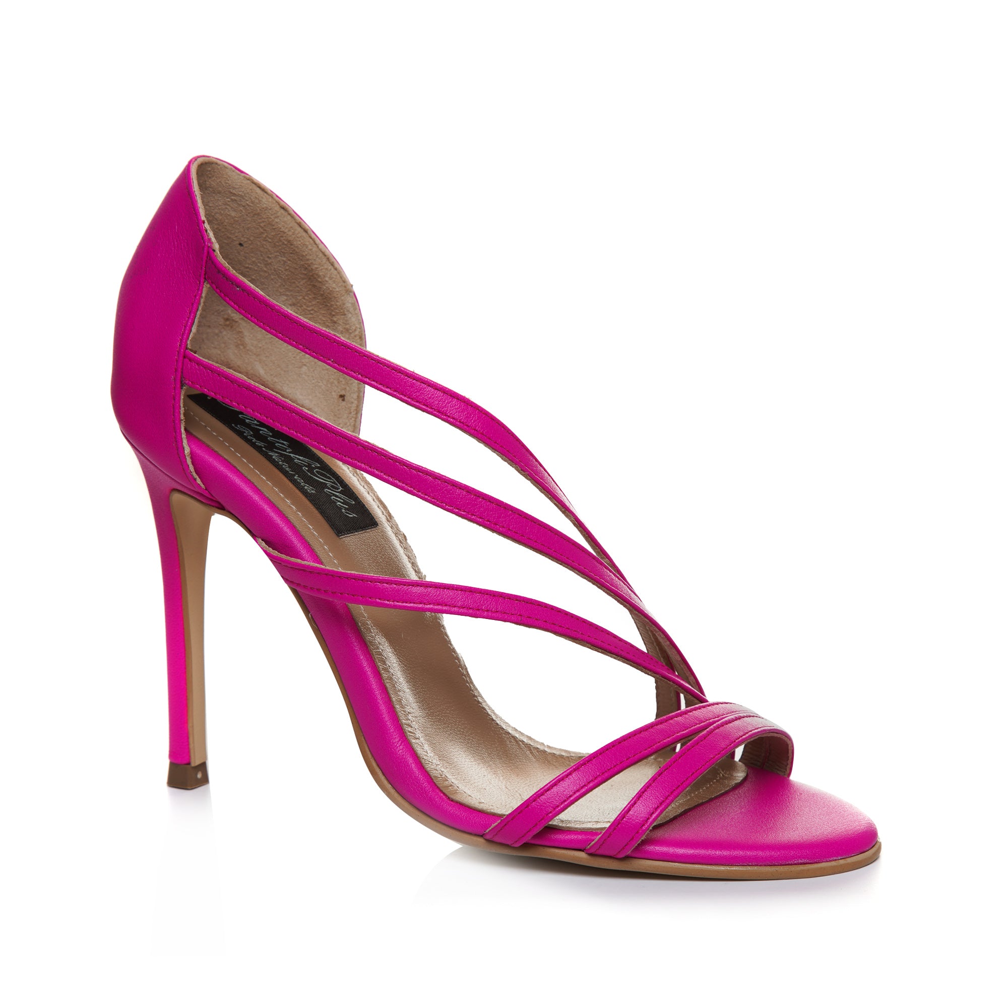 Sandale Dama Piele Fucsia Theo L7 - Orice Culoare