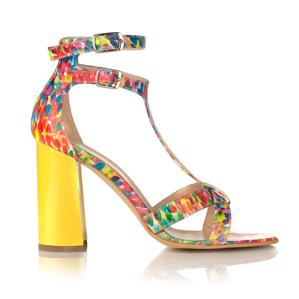 Sandale Piele Multicolor Lolly Pop C11 - orice culoare