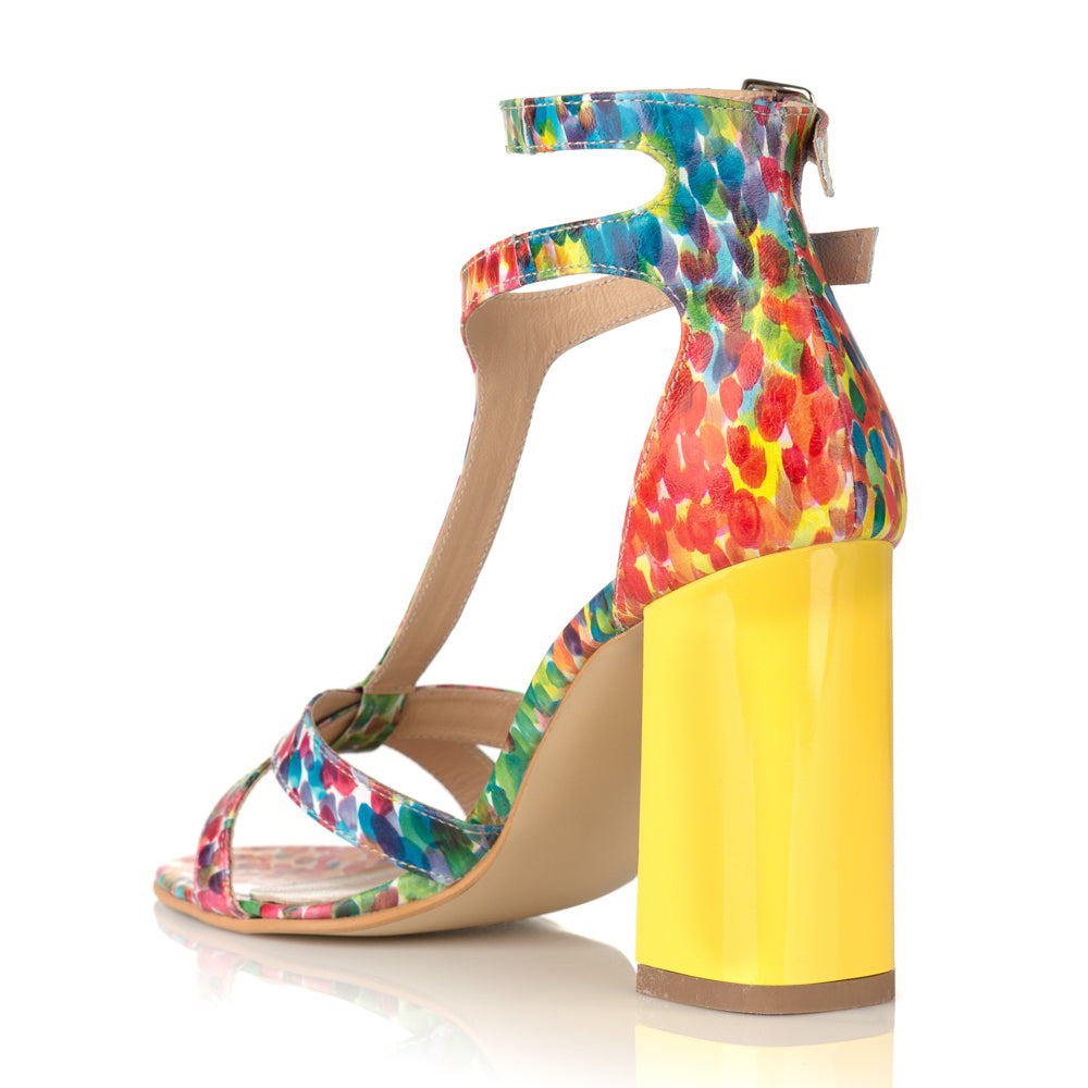 Sandale Piele Multicolor Lolly Pop C11 - orice culoare