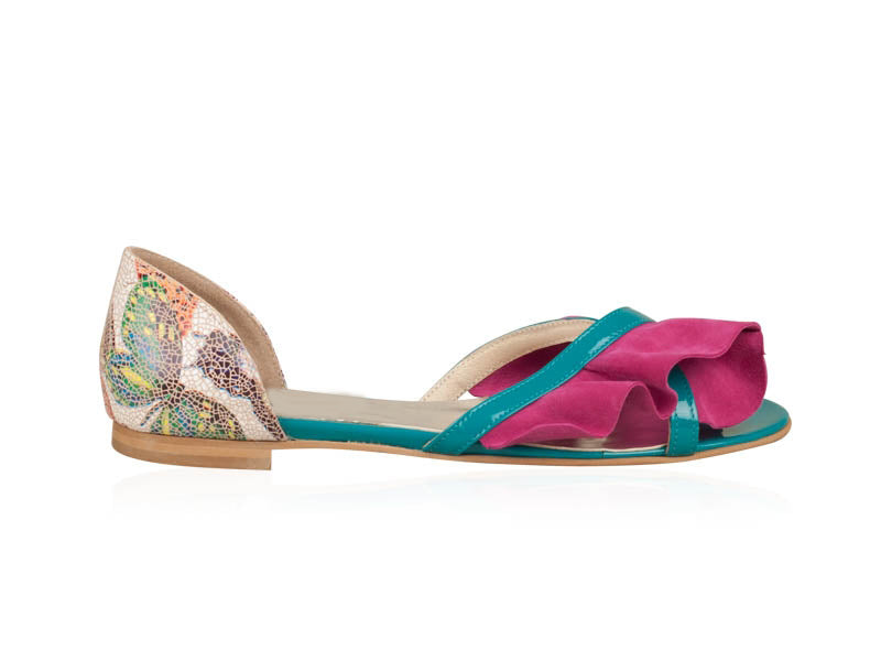 Sandale Talpa Joasa Piele Roz Stories N20  - Orice Culoare