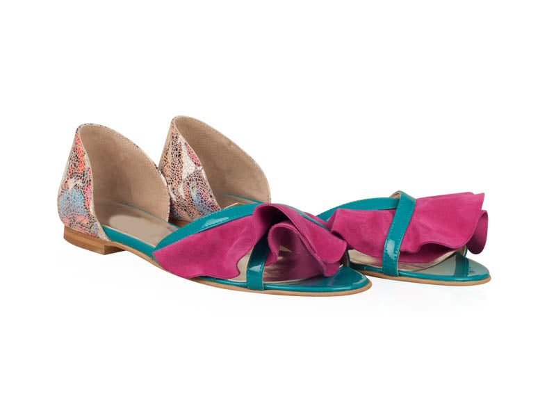 Sandale Talpa Joasa Piele Roz Stories N20  - Orice Culoare