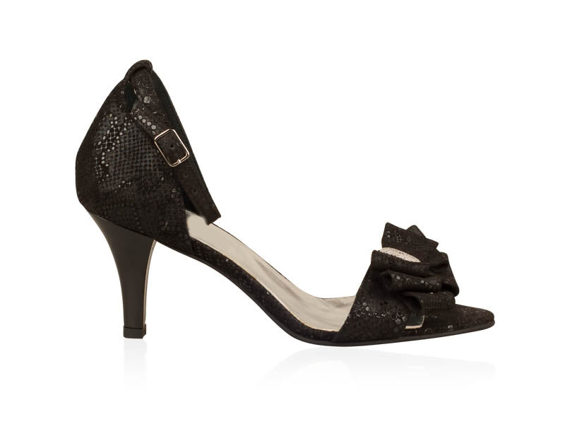 Sandale Dama Piele cu Funda N64 - orice culoare