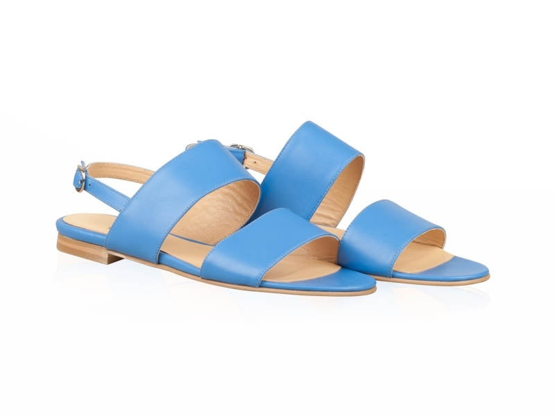 Sandale Dama Piele Albastru Stefana N14 - orice culoare