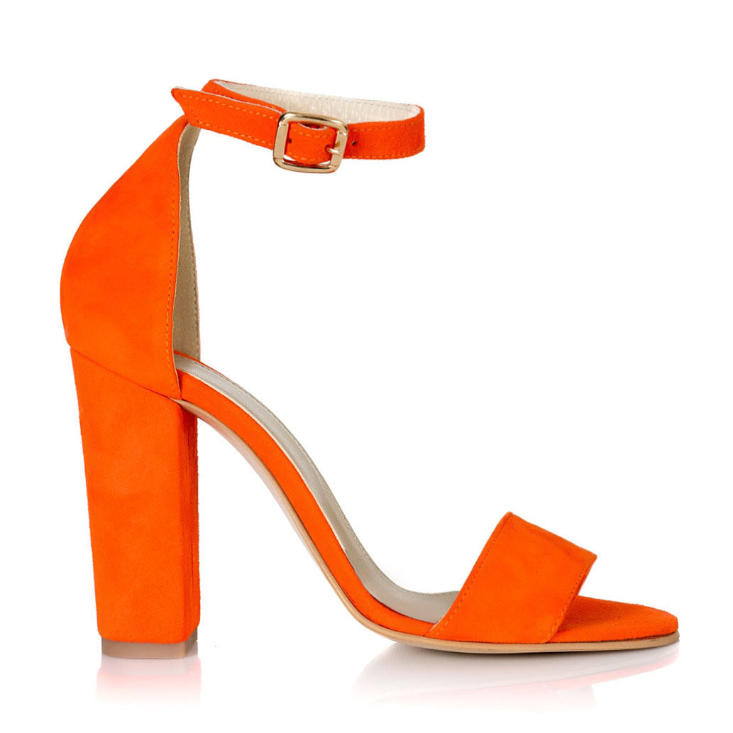 Sandale Piele Portocaliu Color Stylish L2  - orice culoare