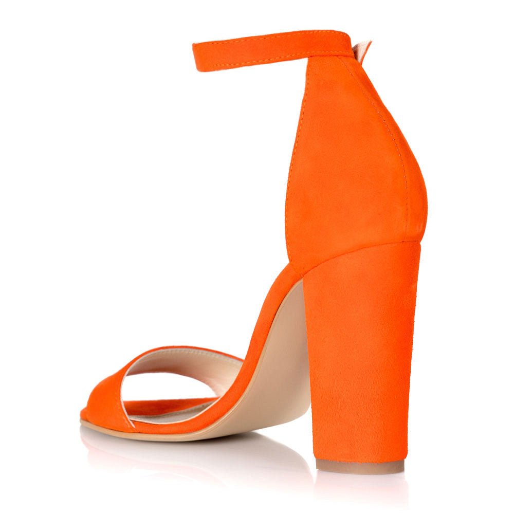Sandale Piele Portocaliu Color Stylish L2  - orice culoare