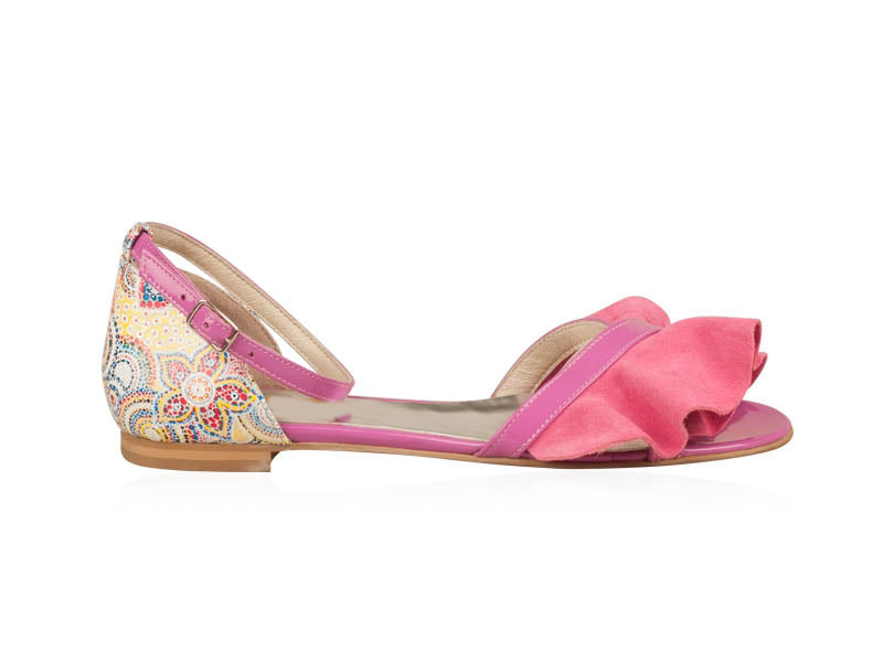 Sandale Talpa Joasa Piele Roz Stories N20  - Orice Culoare