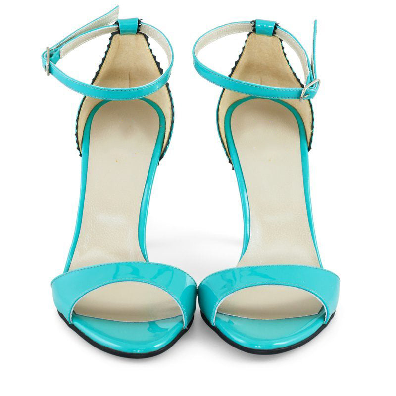 Sandale Piele Turquoise Alisa D10 - orice culoare