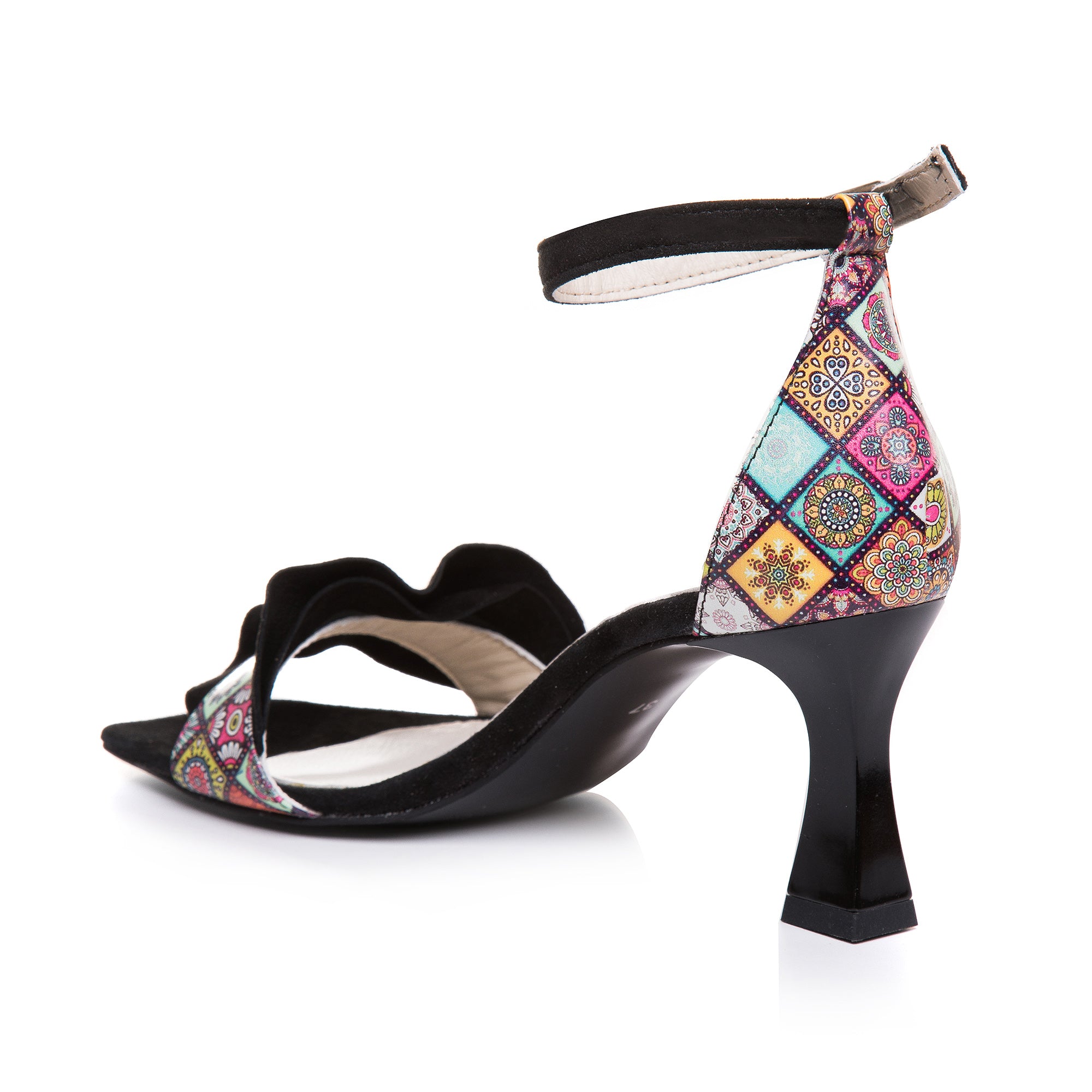 Sandale Piele Negru Evelyn C19  - orice culoare