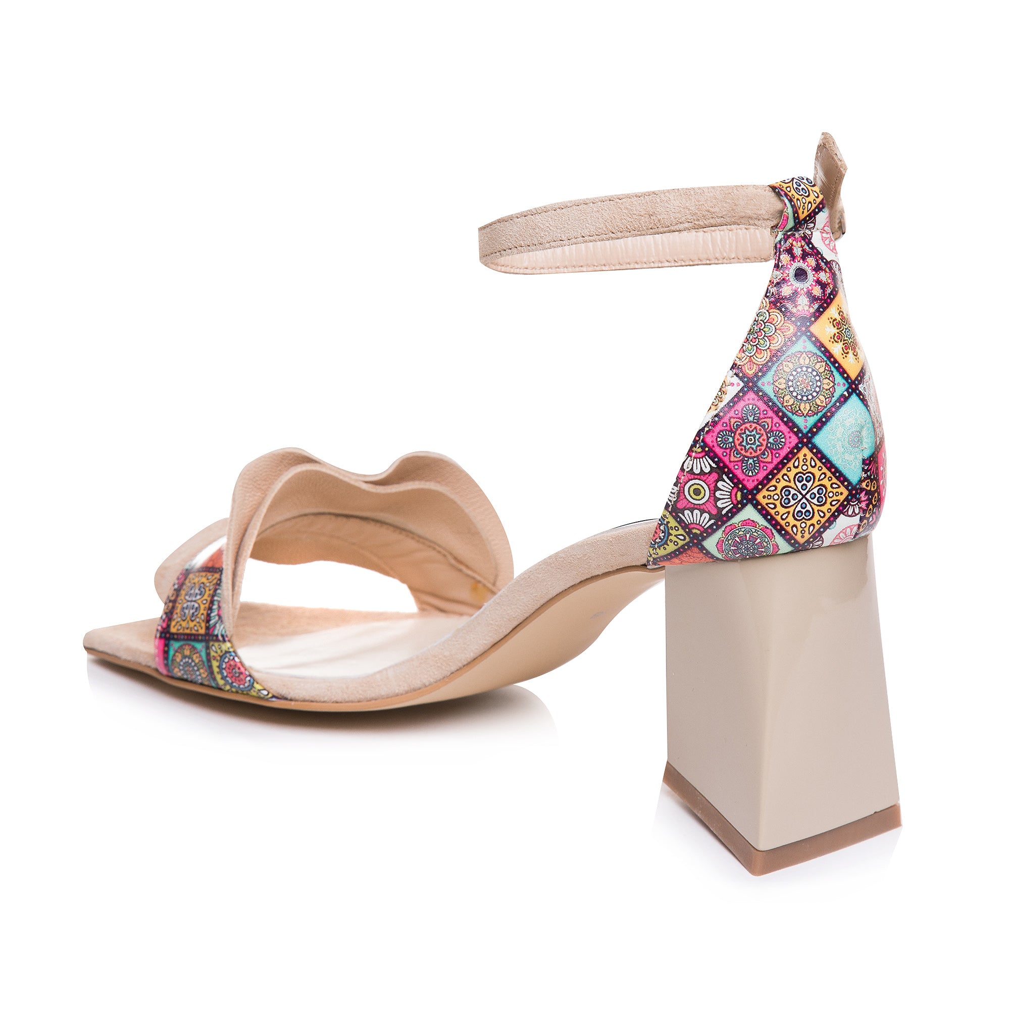 Sandale Piele Intoarsa Nude Amaya C21  - orice culoare