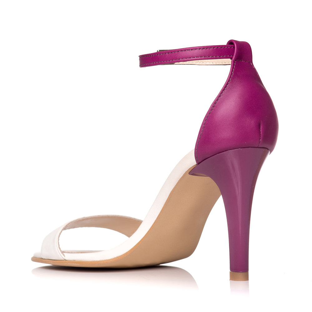 Sandale dama piele mov Carla S5 - Orice culoare