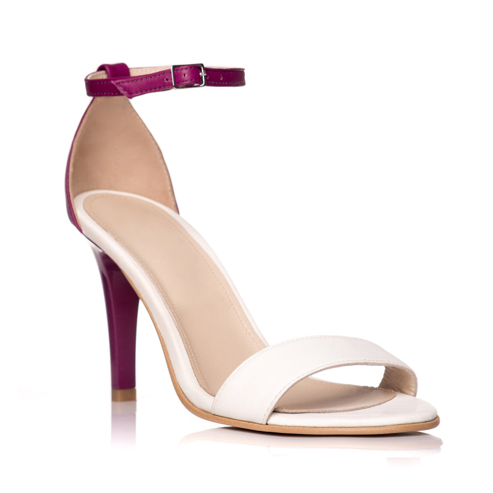 Sandale dama piele mov Carla S5 - Orice culoare