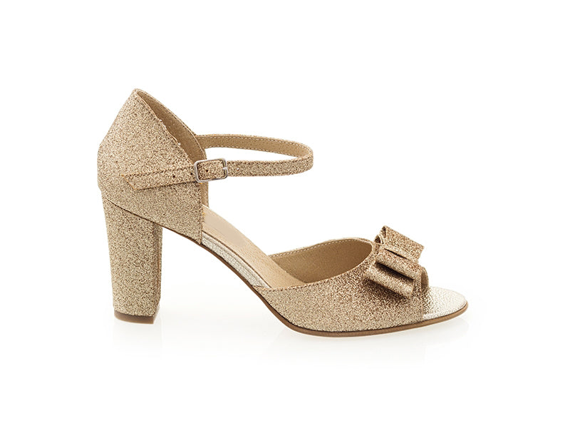 Sandale Piele Auriu/Ivoire Marise N46 - orice culoare