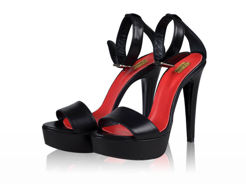 Sandale Piele Negru N4 - orice culoare