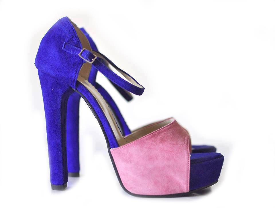 Sandale piele intoarsa Modern 5
