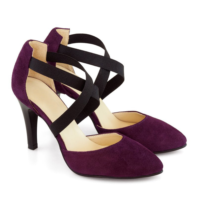 Pantofi Dama Piele Purple Haze D20 - orice culoare