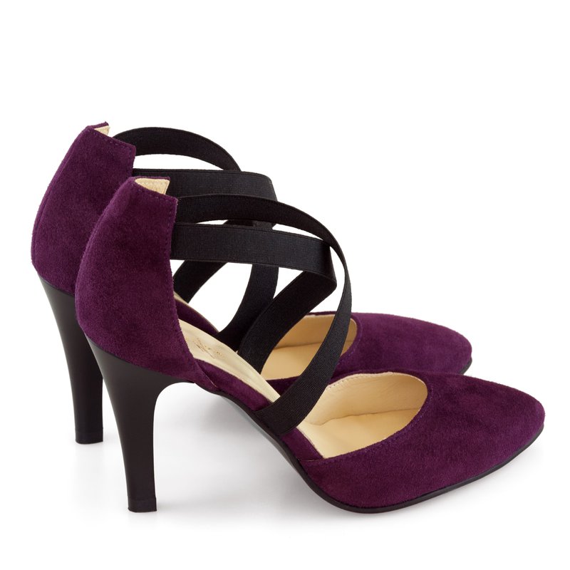 Pantofi Dama Piele Purple Haze D20 - orice culoare