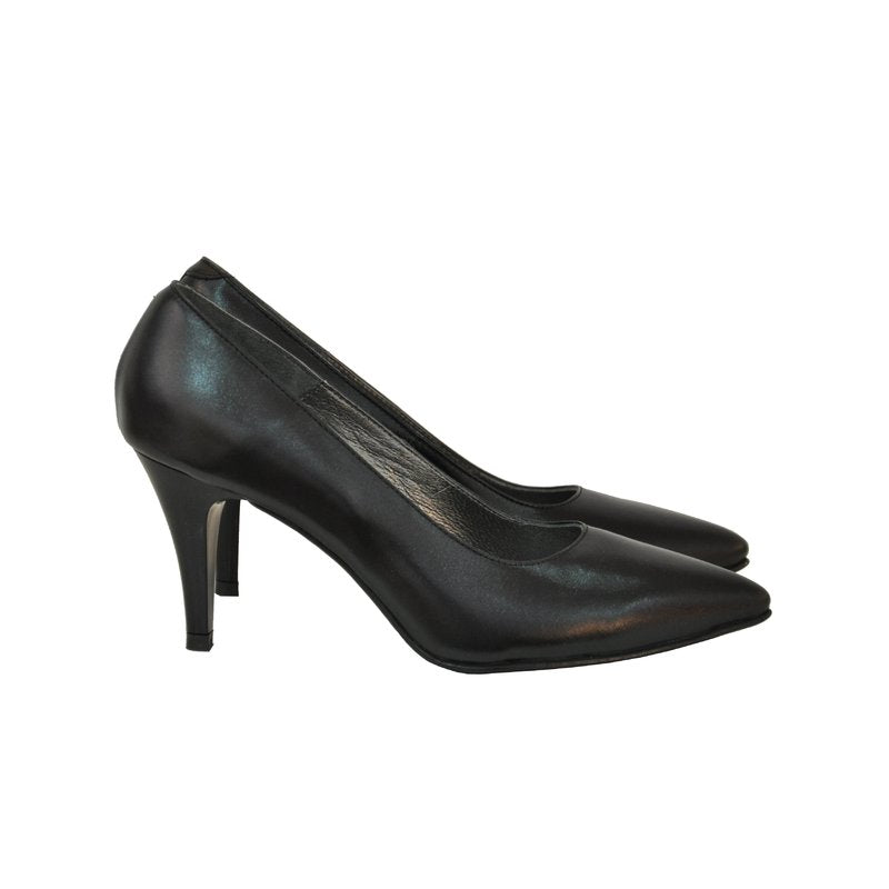 Pantofi Dama Piele Negru Stiletto DM11 - orice culoare